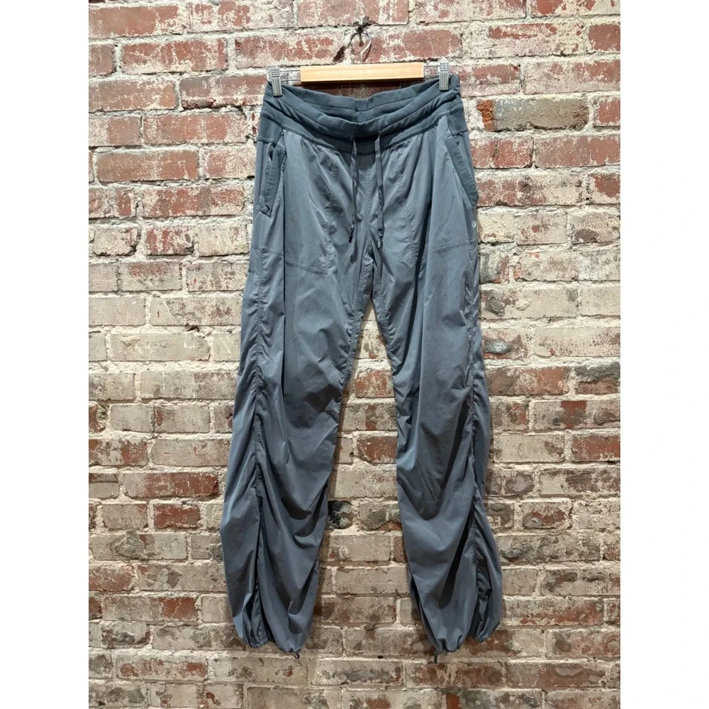 Lululemon Dance Studio Mid-Rise Full Length Pant Graphite Grey Size 10